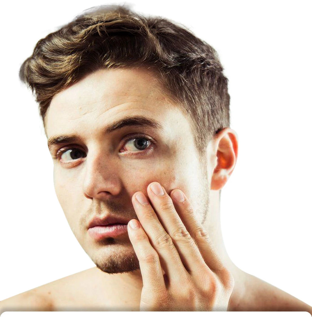 A natural rice face scrub