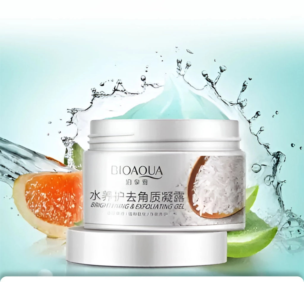 A natural rice face scrub