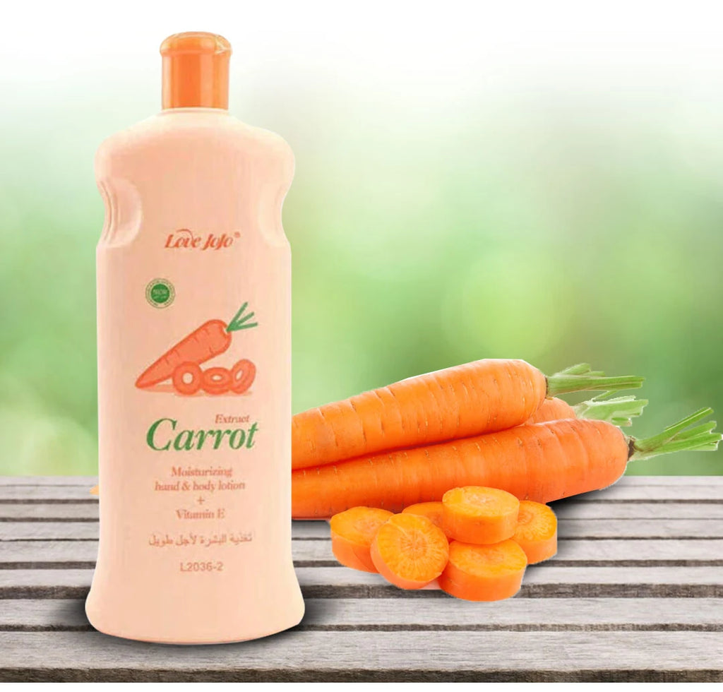 Carrot Extract Moisturizing Hand & Body Lotion